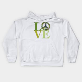 Love & Peace Symbol Kids Hoodie